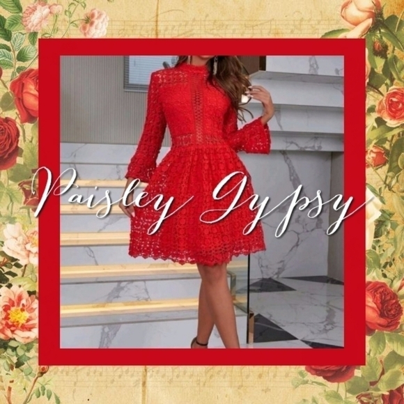 PREMIUM BRANDED LACE DRESS - Picture 4 of 13